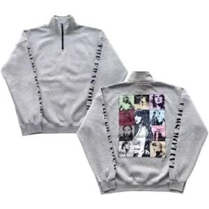 Eras tour zip pullover in size M